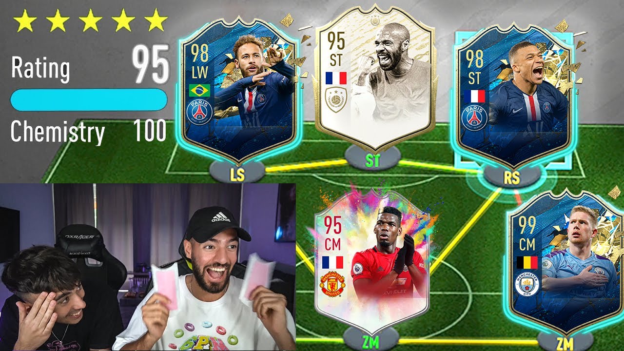 Wer bekommt WACHSSTREIFEN 😱😱 195 RATED FUT DRAFT CHALLENGE FIFA 20 🔥🔥