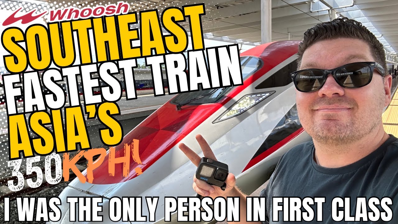 Southeast Asia’s Fastest Train! Indonesias Bullet Train!