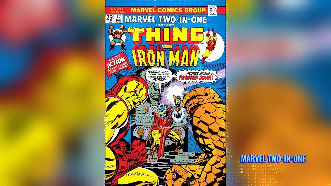 История комиксов Marvel: Marvel Two-In-One #12 (ноябрь 1975 г.) #marvelcomics #thing