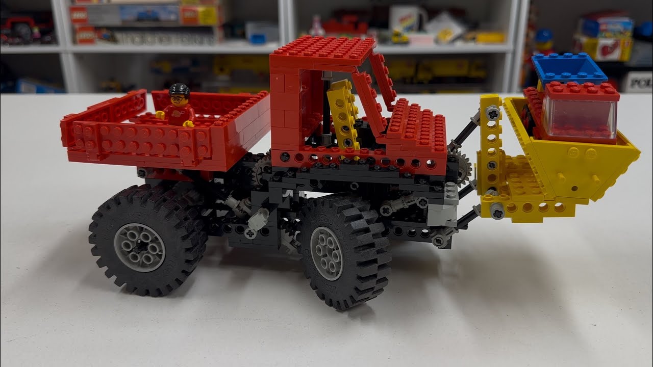 LEGO Expert Builder 8848 Power Truck from 1981 vs Tipper Truck