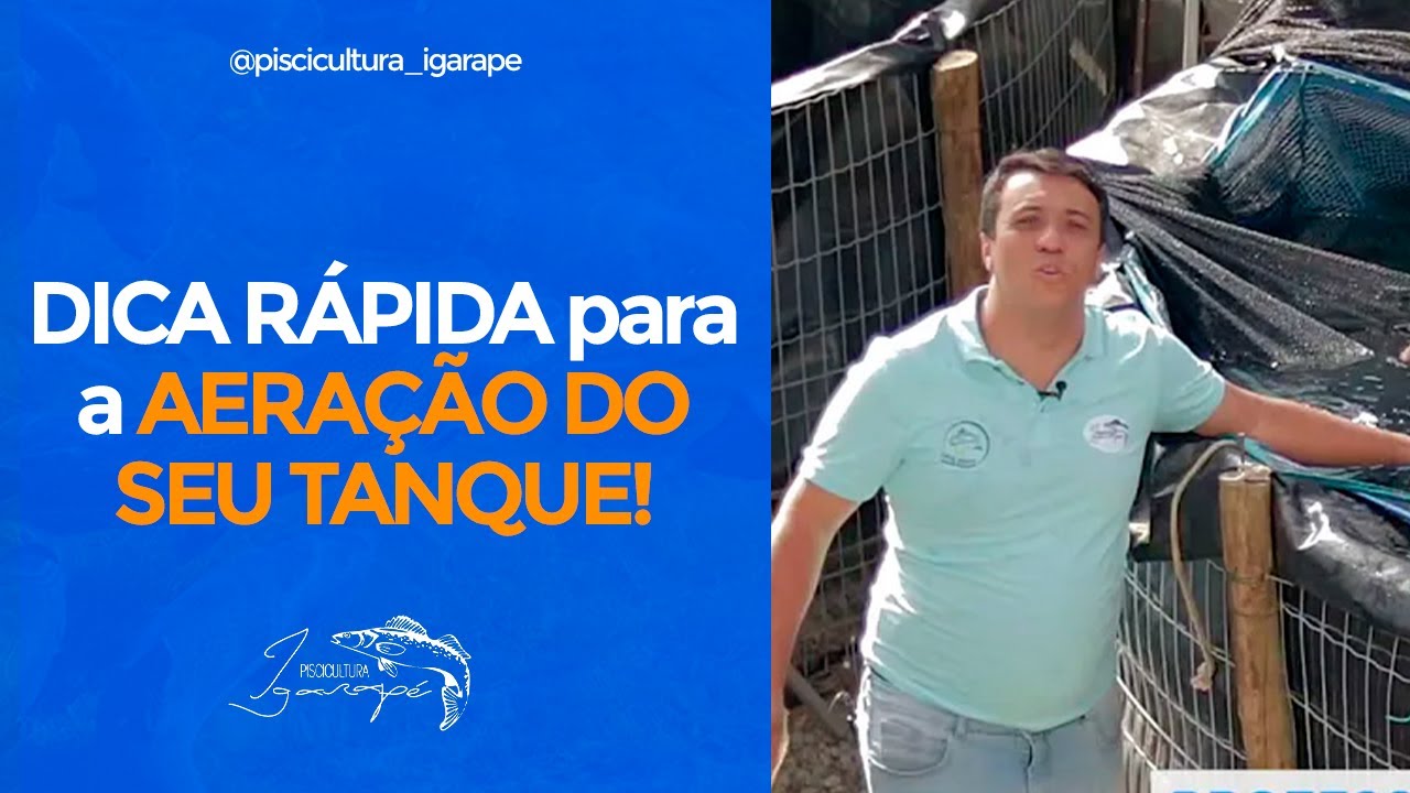 DICA R&Aacute;PIDA PARA A AERA&Ccedil;&Atilde;O DO SEU TANQUE!