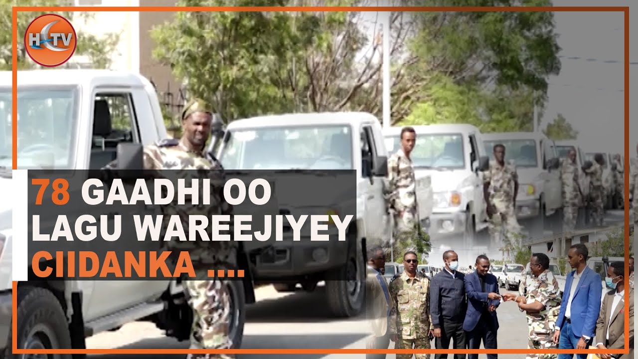 Xafiiska Madaxwaynaha DDS oo Ku Wareejiyay 78 Gaadhi Ciidanka Xooga Deegaanka Soomaalida