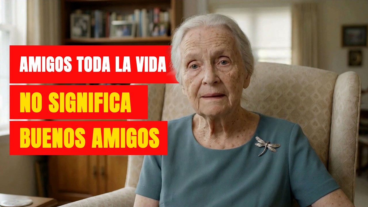 Mis 'amigas de toda la vida' hablaban mal de mí... A los 82 años decidí alejarme