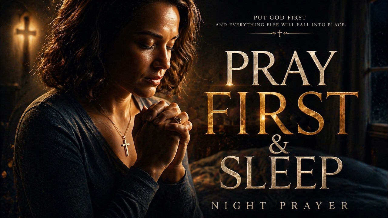 Give God Your Heavy Burdens Tonight | Powerful Night Prayer for Peace and Rest
