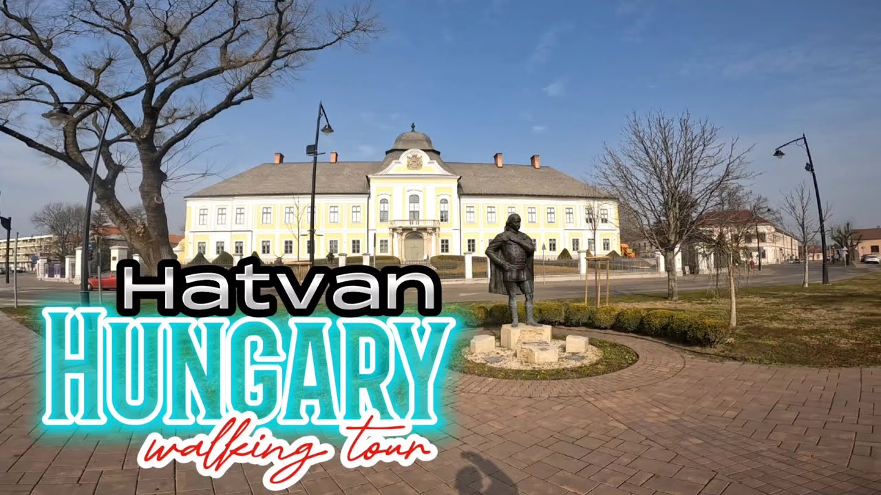 Hatvan, Hungary walking tour 4khd #hungary #traveleurope #europe