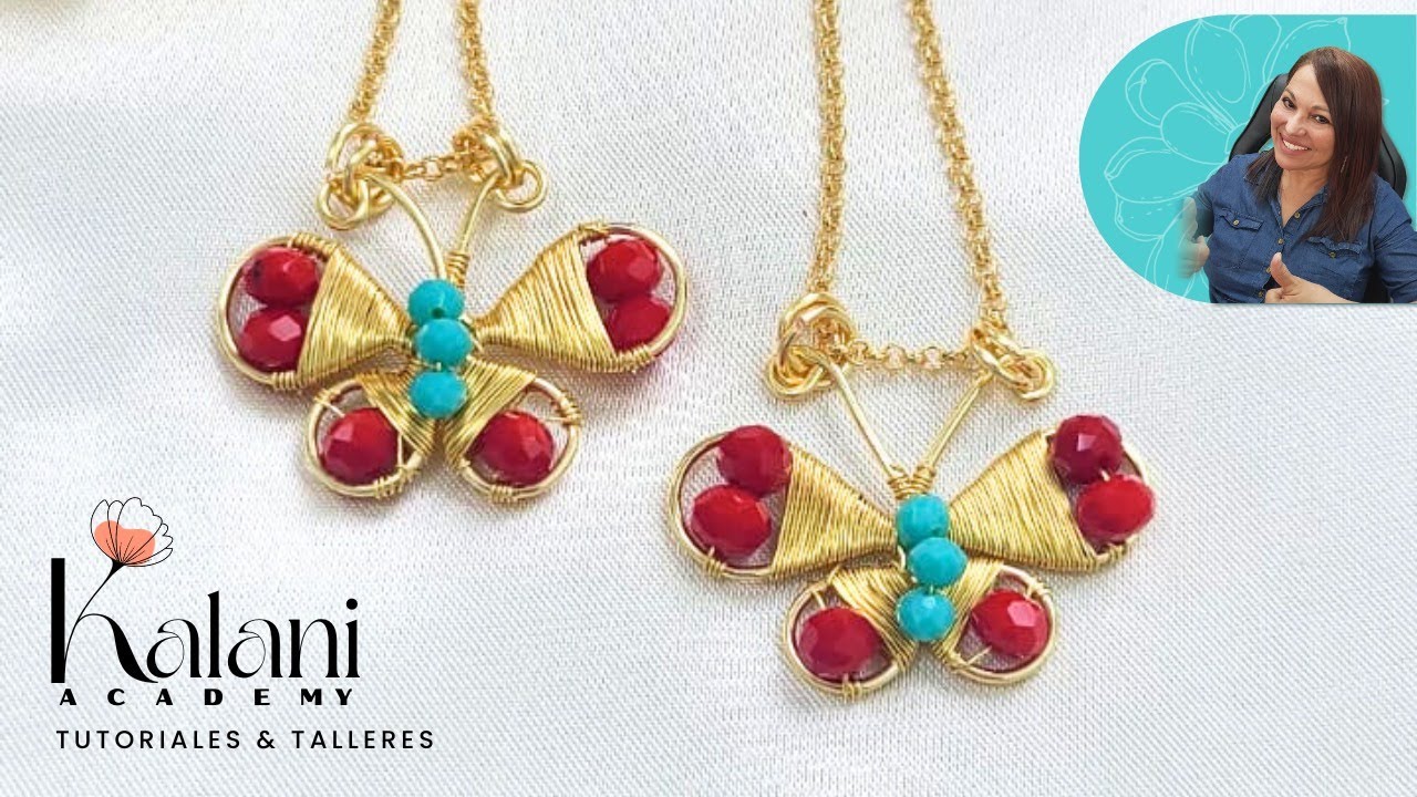 DIJE MARIPOSA  con la técnica de relleno MUY HERMOSO Y FÀCIL de hacer. Para aretes y dijes.