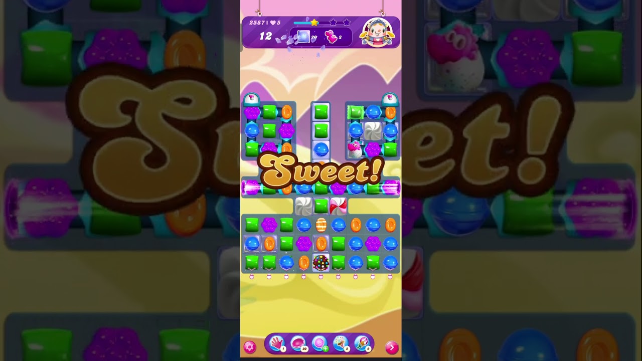 Candy Crush Level-2585,2586,2587 & 2588