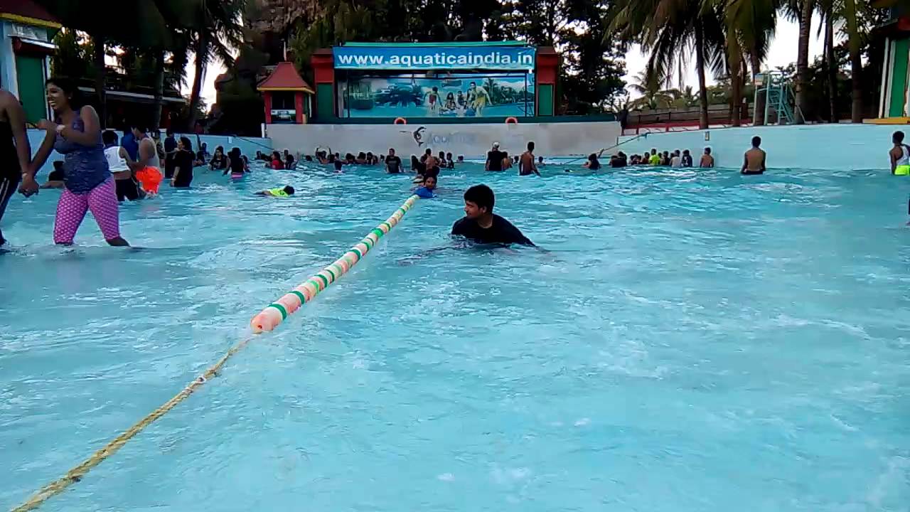 At aquatica park , kolkata