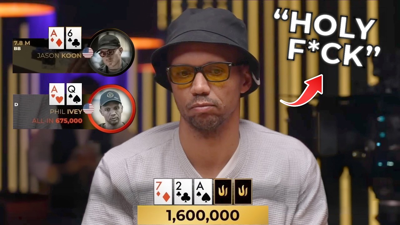 Phil Ivey BATTLES in $3,393,656 FINAL TABLE!