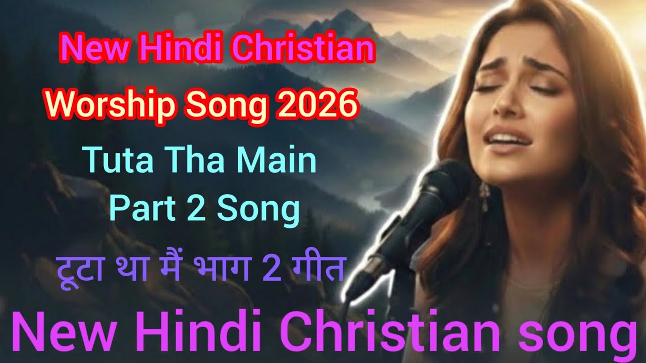 🛐😭Tuta Tha Main // टूटा था मैं। 2nd New  Hindi Christian Song 2026 #christiansong #jesuslovers 