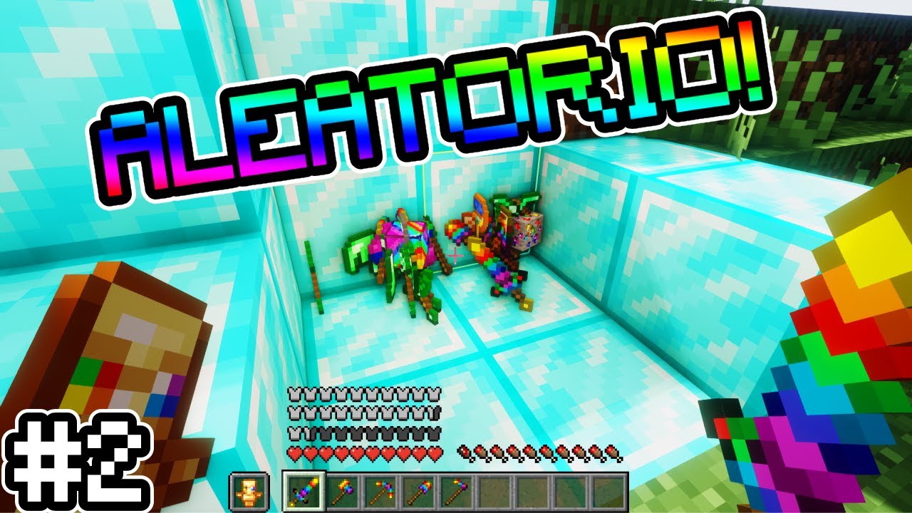 PASO MINECRAFT Pero TODO Es ALEATORIO...