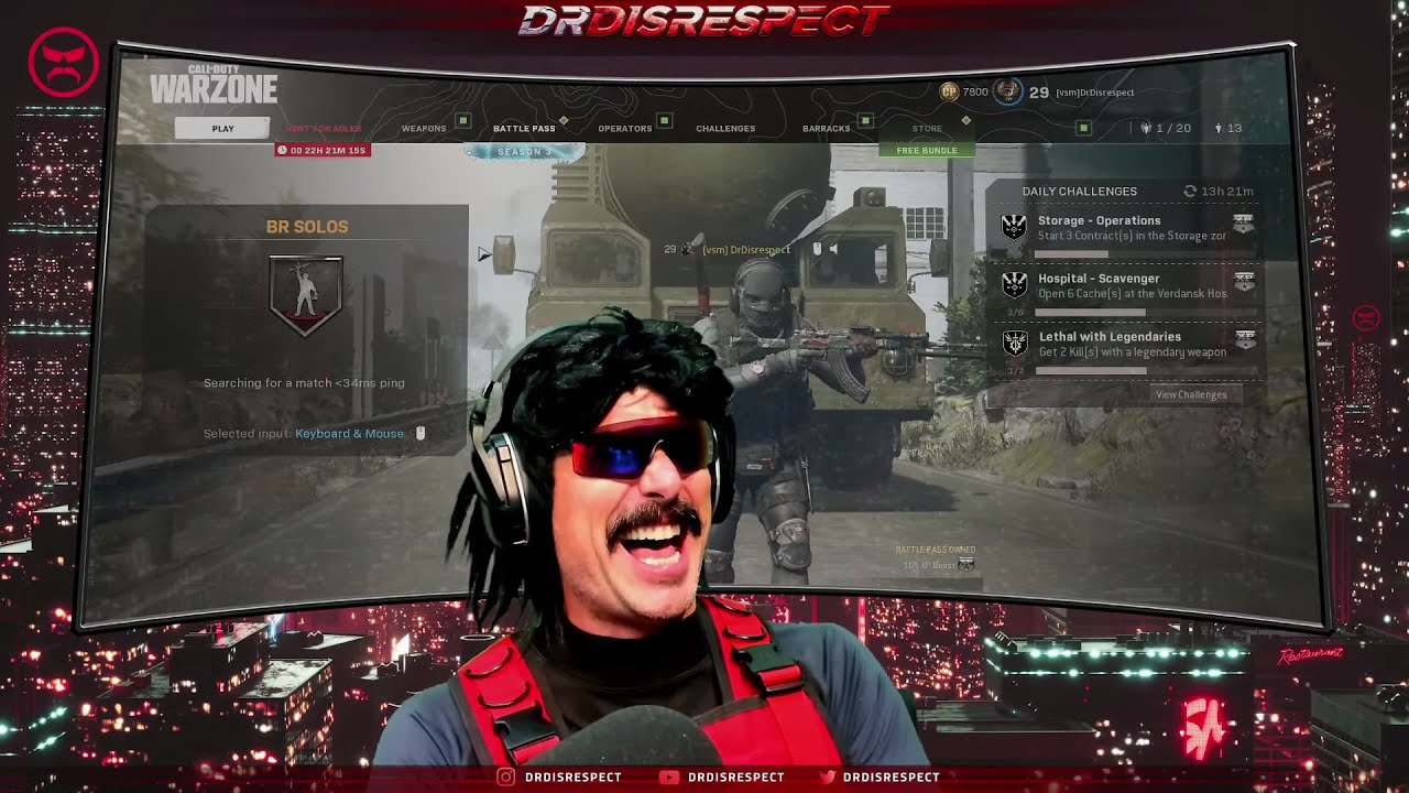 Tip to get first warzone win by DrDisrespect