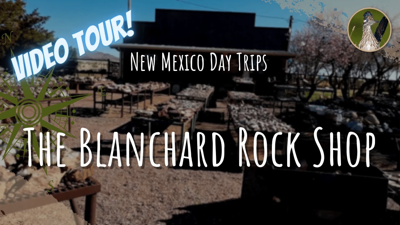 In Search of Trinitite - The Blanchard Rock Shop in Bingham, New Mexico