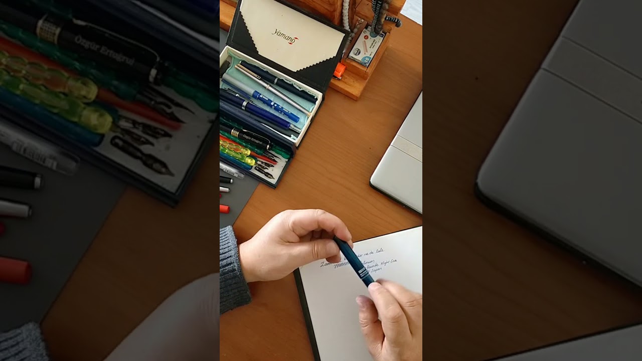 #reklam Platinum PreFounte Night Sea 0.3 Dolma Kalem / Fountainpen Tanıtımı