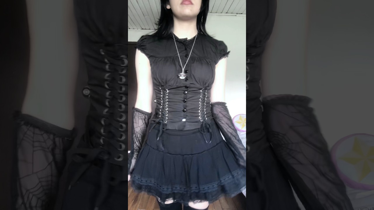 Estilizando botas g&oacute;ticas tipo Demonia #goth #outfit