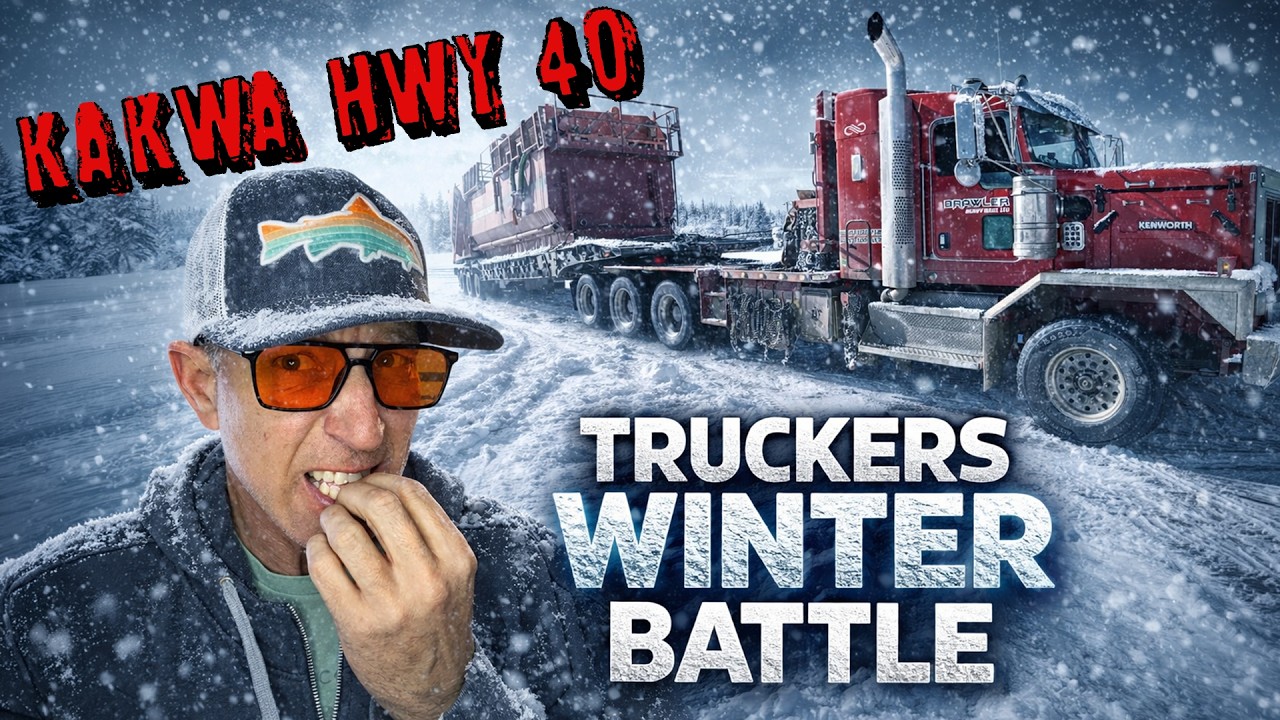 ALBERTA'S TOUGHEST ROAD, TRUCKING THE SCENIC ROUTE HWY 40
