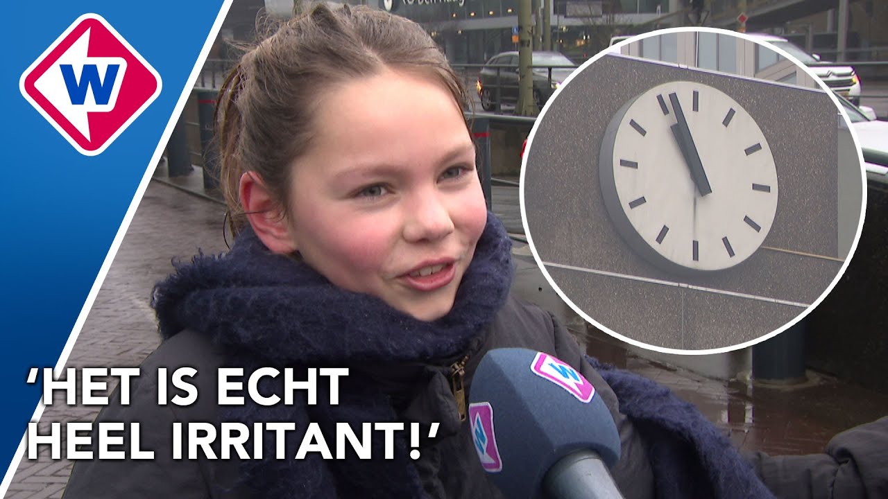 Op dit station is het al maanden 5 voor 11 door kapotte klok
