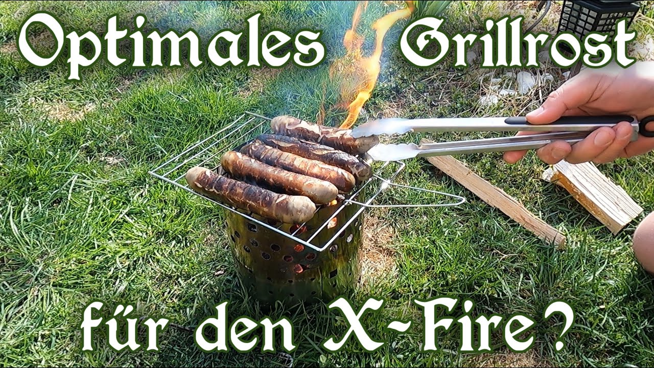 X-FIRE GRILLROST Mod - 2 Varianten für mehr Grillspaß auf dem mobilen Lagerfeuer