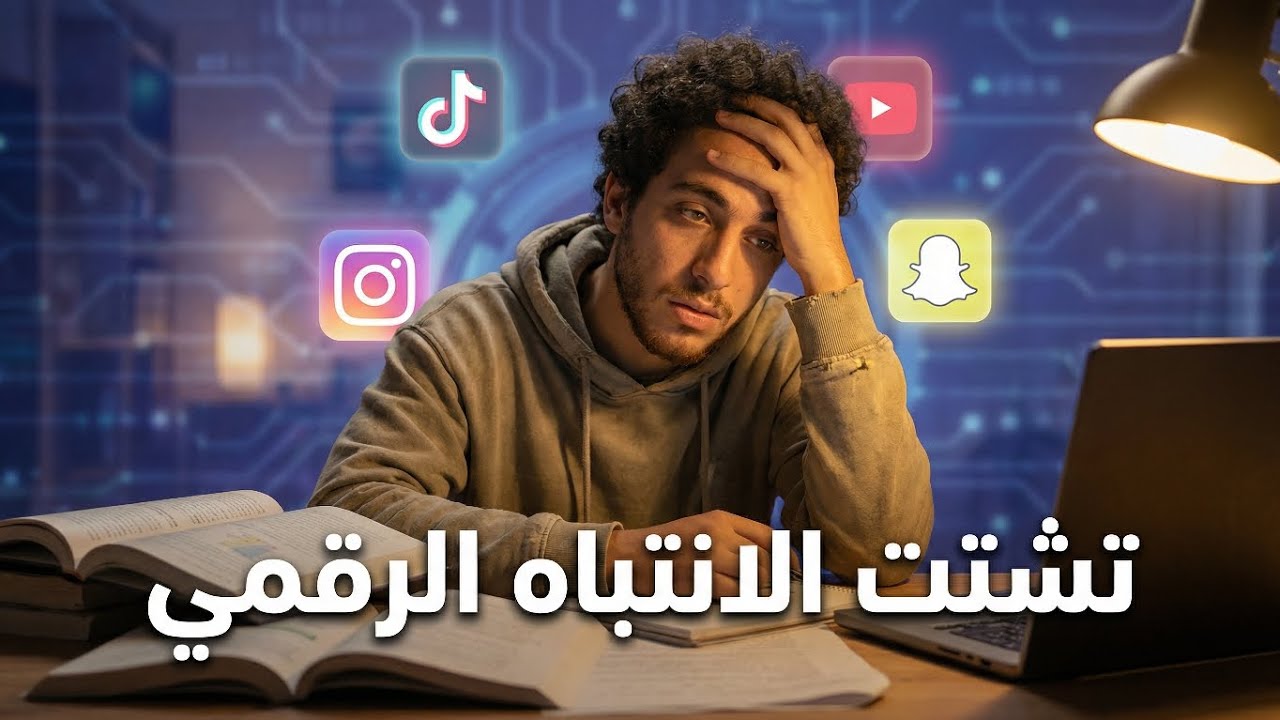 حل مشكلة قلة التركيز و التشتت 🥴😲