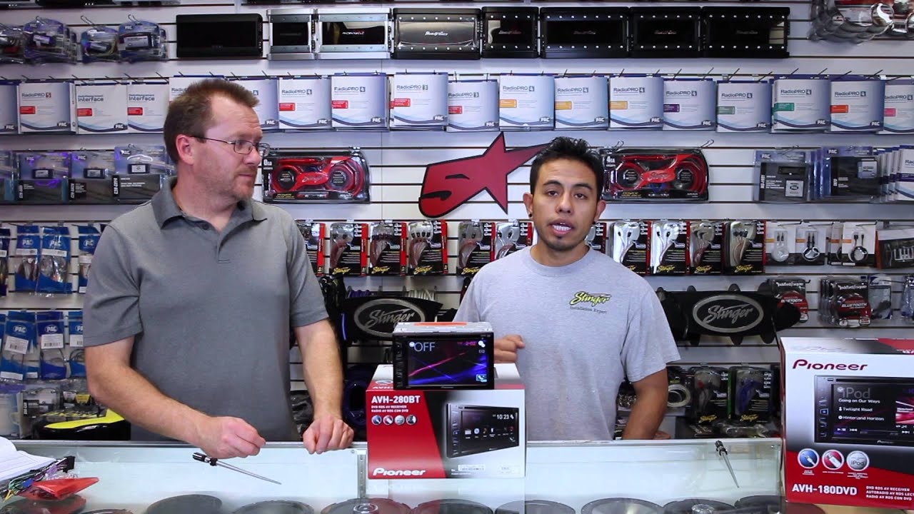 The unboxing of Pioneer's new AVH 280BT:180DVD