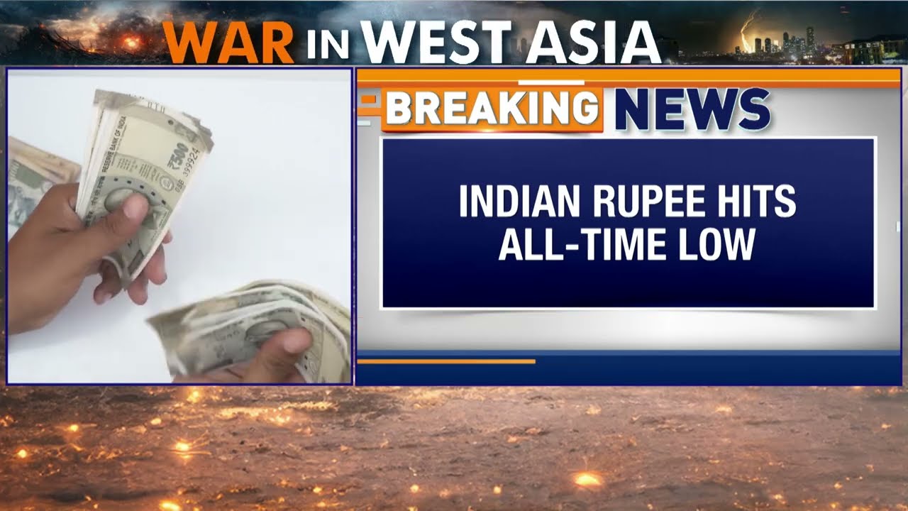 Indian Rupee Hits Record Low 92.5 vs US Dollar Amid Oil Price Surge