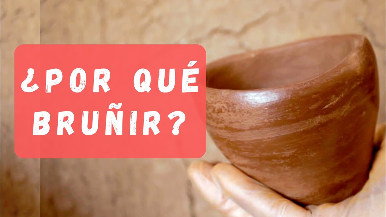 La mejor técnica de decoración ¿Cómo y por qué Bruñir? Cerámica Artesanal en casa