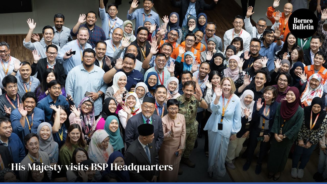His Majesty visits BSP Headquarters