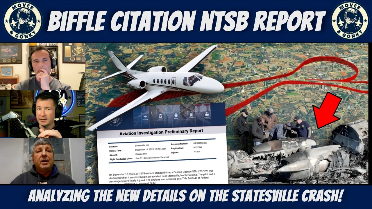 NTSB Preliminary Findings | Biffle Citation Crash Reviewed By Citation Pilot