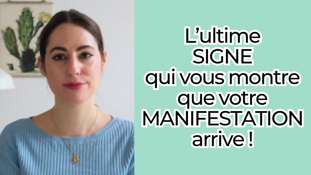 Si vous voyez ce SIGNE votre MANIFESTATION est là I Loi de l'assomption