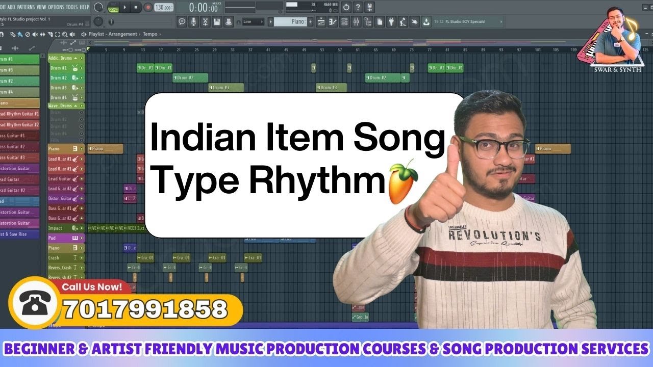 Producing Indian Item/Tapori/Dance Song  Rhythms in FL Studio | Indian Instruments, Samples/Loops