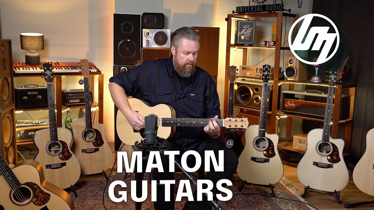 Обзор гитар Maton: SRS/EBG/EBW/EM1000C | Better Music