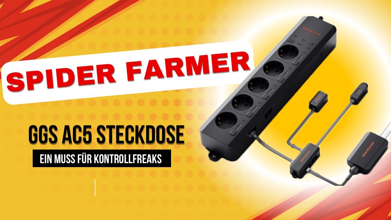Unboxing: Spider Farmer AC5 + Sensoren! 🎁🔌 Perfekte Kontrolle im Growzelt 