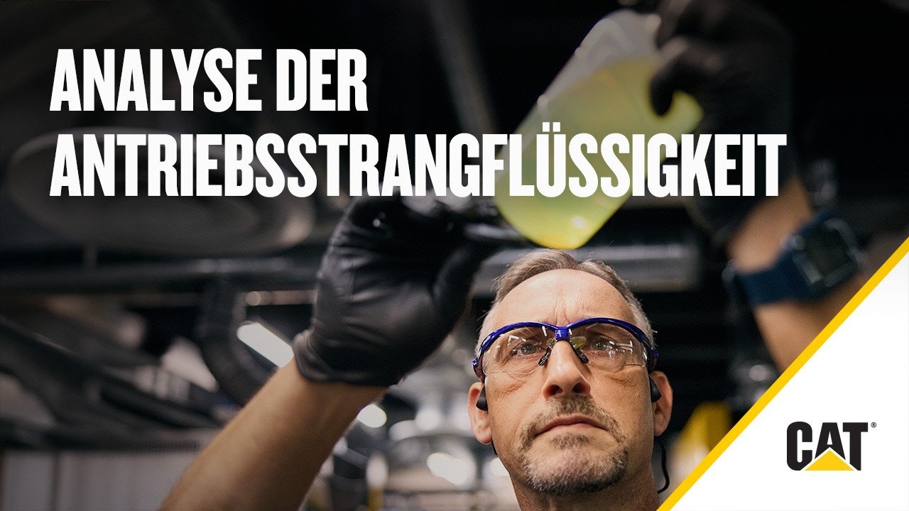 Entnahme von Proben aus Cat&reg;-Antriebsstr&auml;ngen zur Fl&uuml;ssigkeitsanalyse