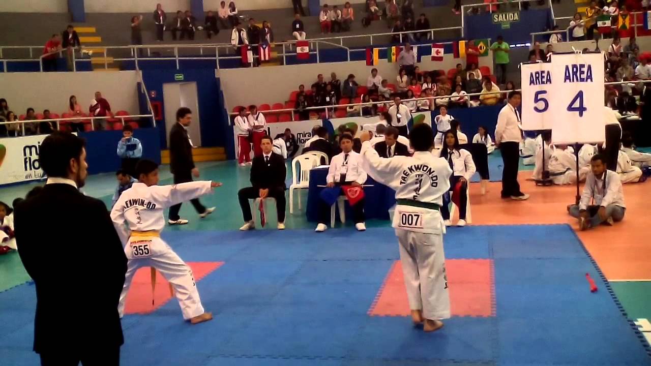 Taekwondo ,Juegos Panamericanos 2015 ,tul COLOMBIA PERU,Taekwondo ITF