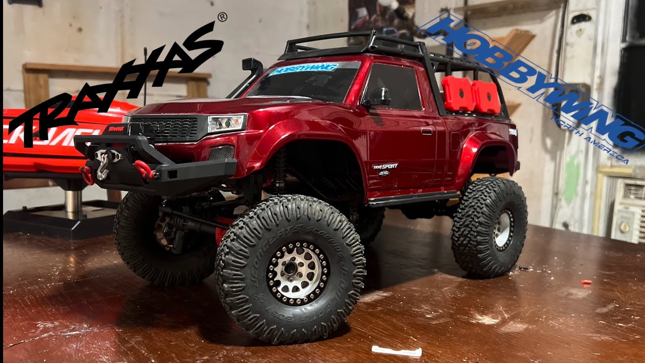 TRAXXAS TRX4 Sport HighTrail Build Series Part 1! My Favorite Crawler I’ve Ever Owned!!!