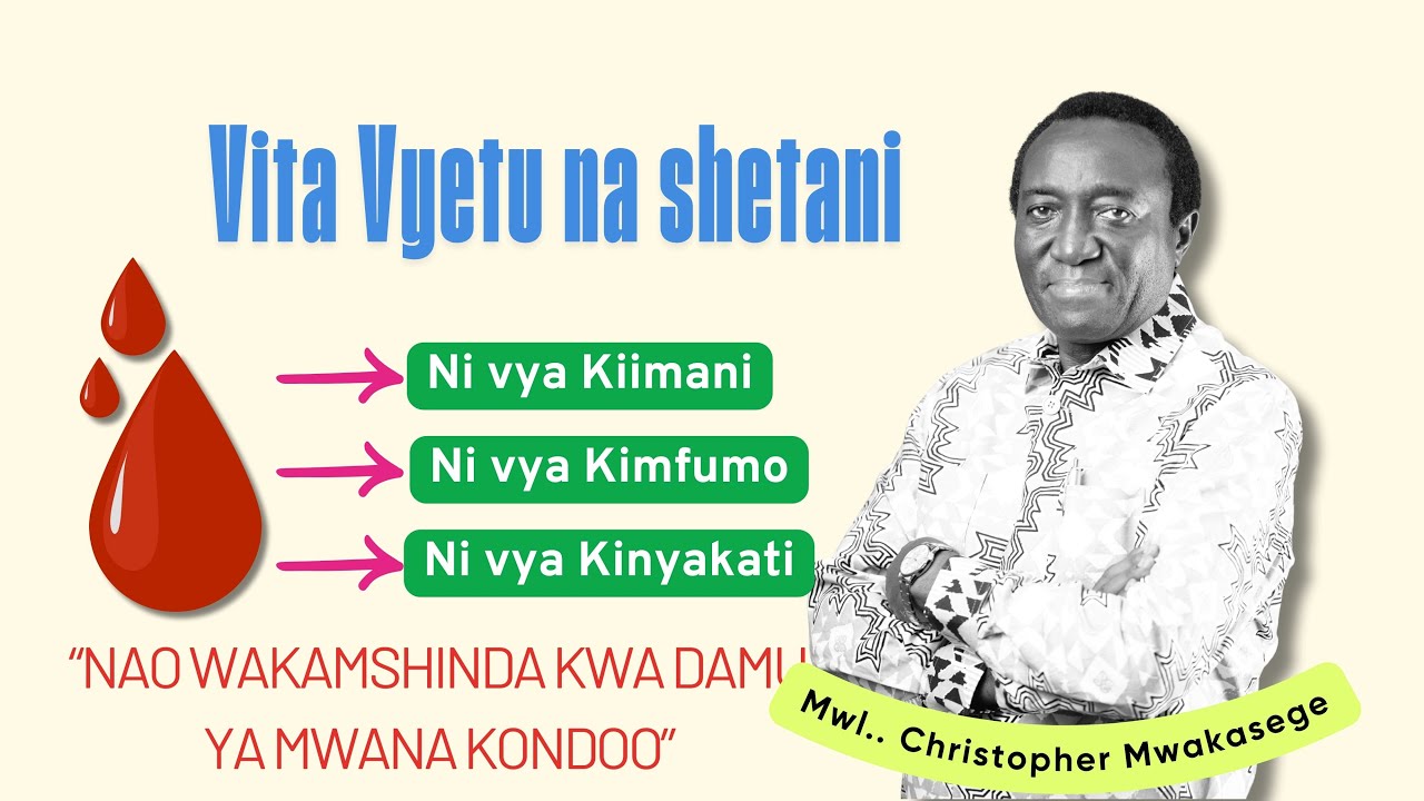 VITA VYETU NA SHETANI VYA KIIMANI KIMFUMO NA KINYAKATI // MWL CHRISTOPHER MWAKASEGE: