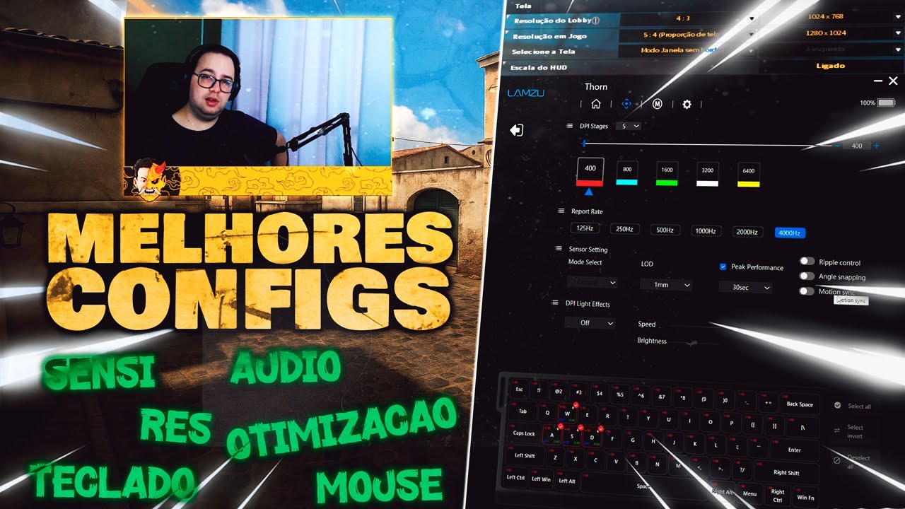 AS MELHORES CONFIGURAÇÕES PARA JOGAR CROSSFIRE EM 2025 😱