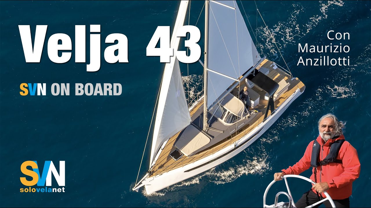 Velja 43, la barca a vela sotto il segno dell'innovazione