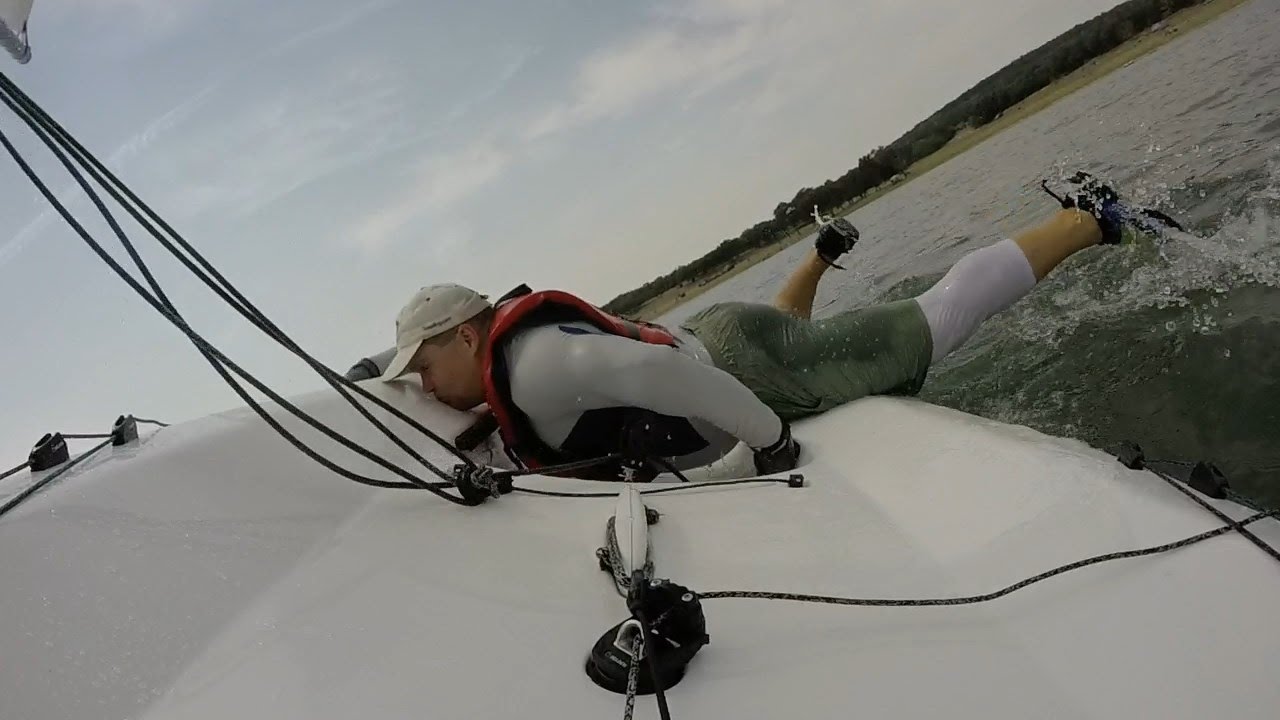 RS Aero Capsize Drills (230 lb sailor)