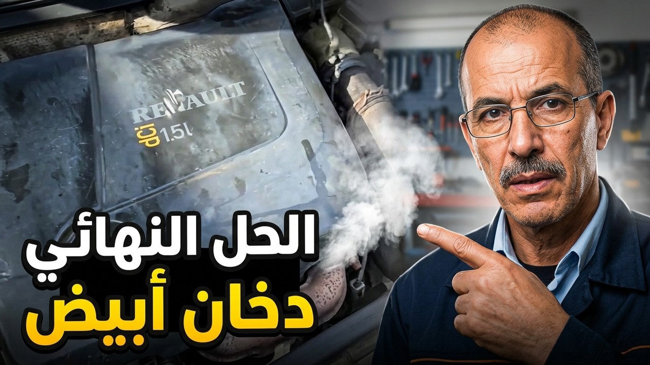 أسباب خروج دخان أبيض في الصباح سيارتك الديزل ! 1.5dci!