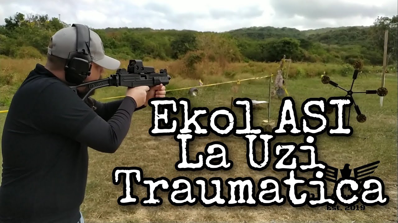 Ekol Asi 9X22 P.A Replica de la Subametralladora UZI | P.A Gun Club