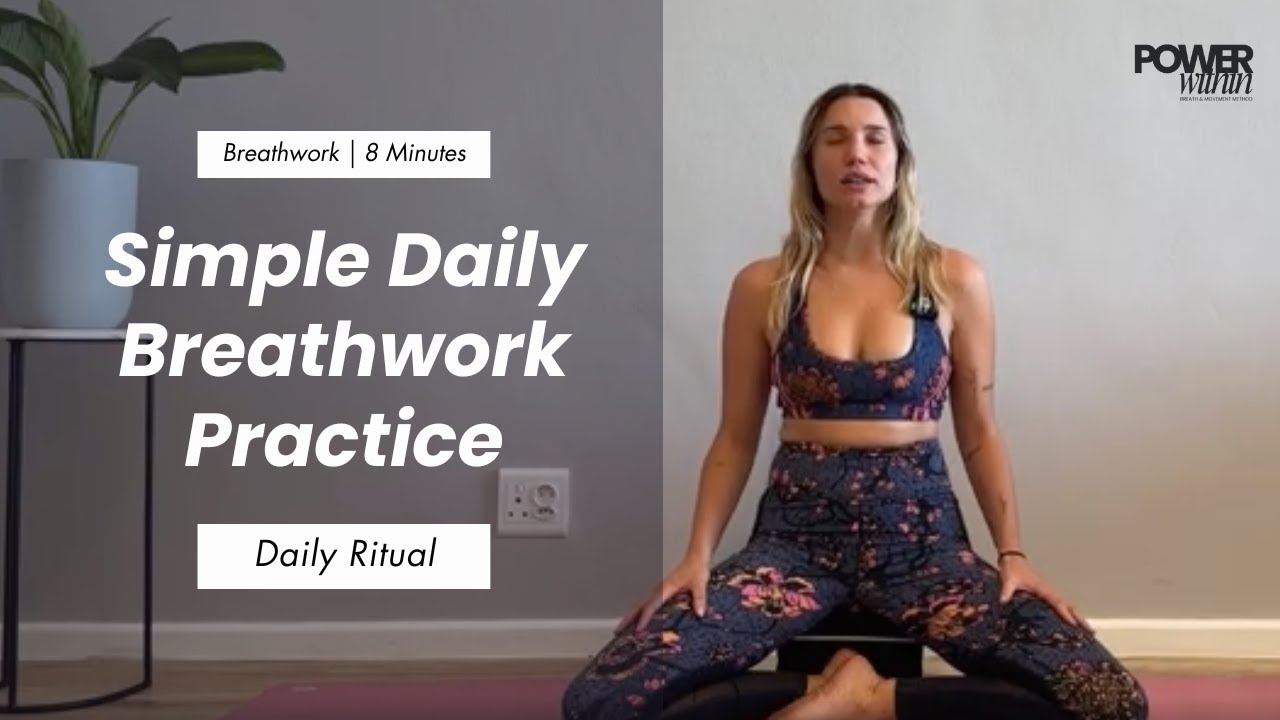 Breathwork | Simple Daily Breathwork Practice | 8 Minutes