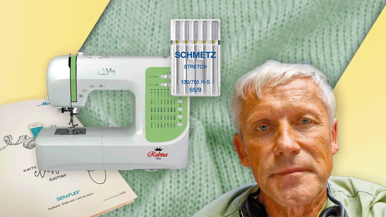 Siuvimo mašinų meistras apie elastines siūles | Ko reikia norint siūti trikotažą su siuvimo mašina