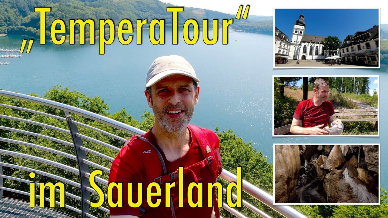 Im Sauerland bei 36 Grad - So cool kann Hitze sein