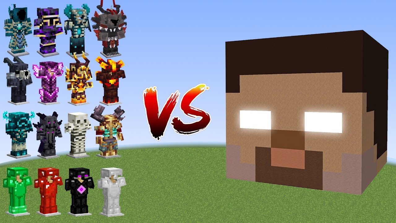 Which armor is the strongest against Herobrine?