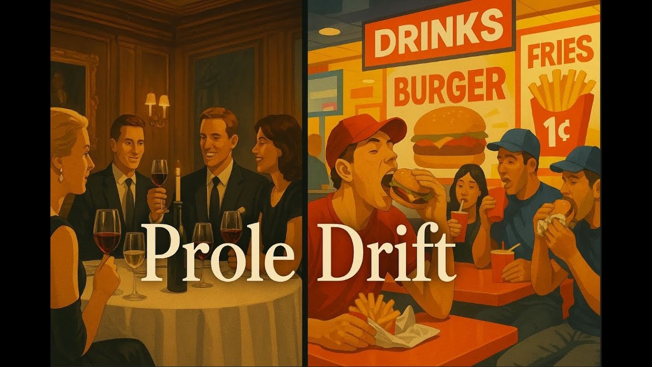 Prole Drift: How Cultural Decay Slides Up the Social Ladder
