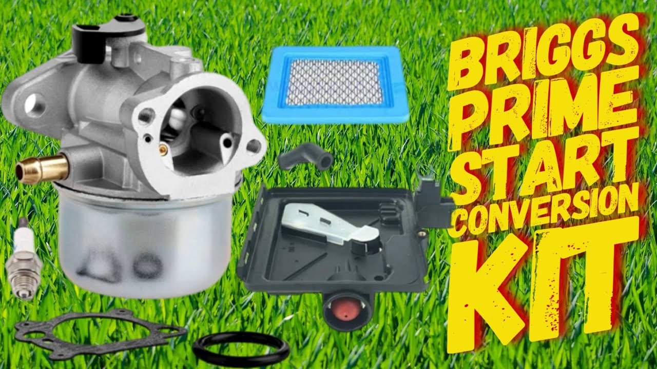 BRIGGS AND STRATTON AUTO-CHOKE TO PRIMER START CONVERSION.