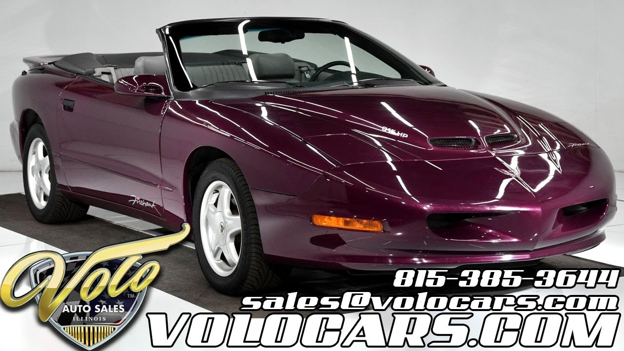 1995 Pontiac Firebird Firehawk for sale at Volo Auto Museum (V19107)