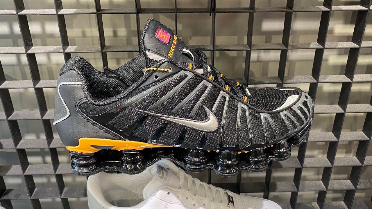 Nike Shox TL (Black/ Varsity Maize/ Playful Pink/ Metallic Silver) - Style Code: IF7119-001