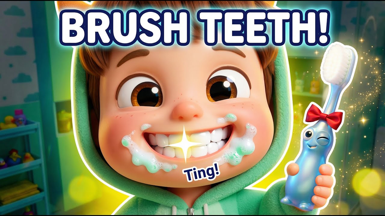 Brush Your Teeth Song | Healthy Habits for Kids | Fun Morning Routine | DooDooKids